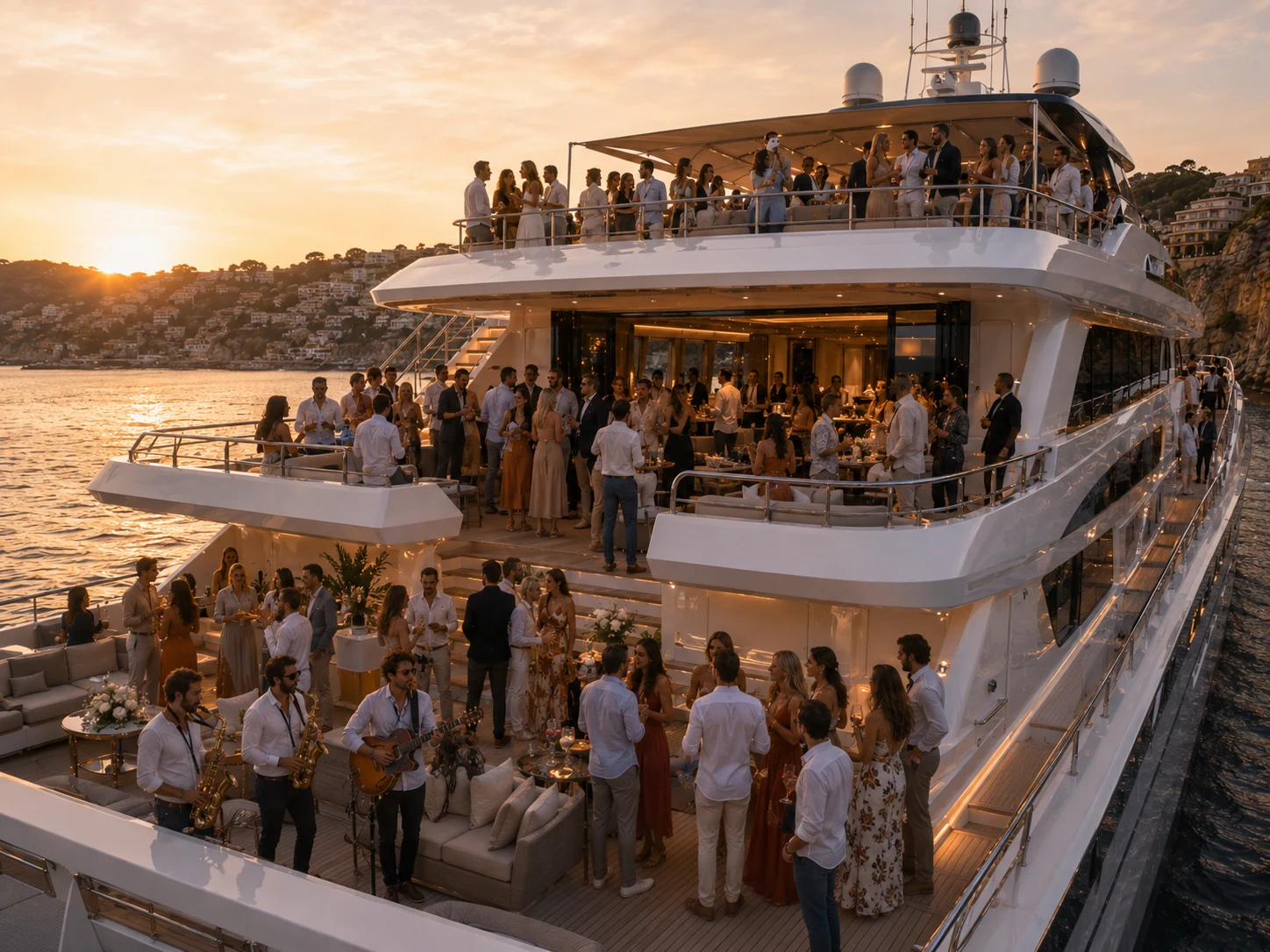 The welcome reception